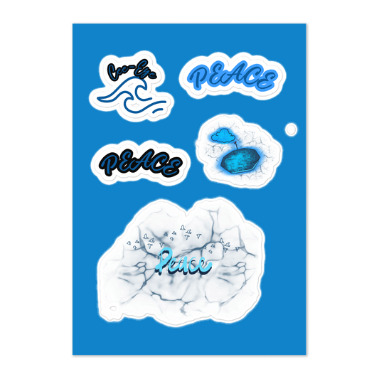 PEACE Sticker sheet